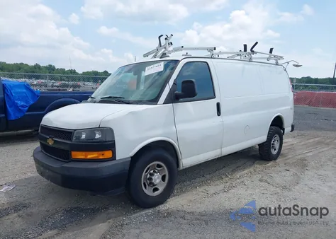 2020 Chevrolet Express Cargo Rwd 3500 Regular Wheelbase Wt из США, поврежденный, VIN 1GCZGGFG5L1170272